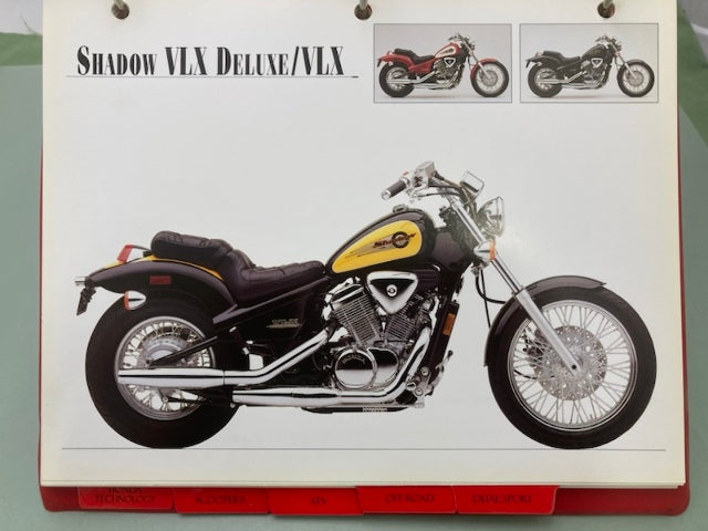 Honda Redbook Motorcycle & ATV Dealer Model Guide w/ Spec Sheets 1997 Genuine
