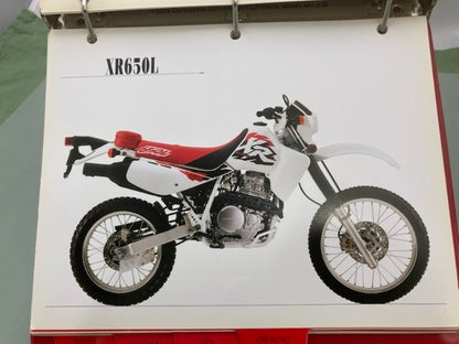 Honda Redbook Motorcycle & ATV Dealer Model Guide with Spec Sheets 1997 Genuine