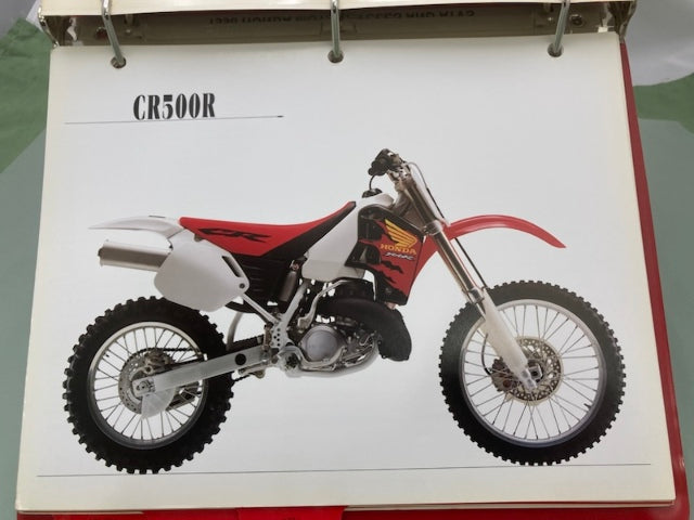 Honda Redbook Motorcycle & ATV Dealer Model Guide with Spec Sheets 1997 Genuine