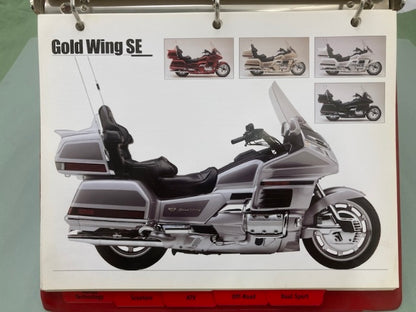 Honda Redbook Motorcycle & ATV Dealer Model Guide w/ Spec Sheets 1998 Genuine