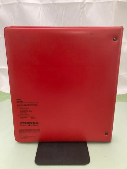 Honda Redbook Motorcycle & ATV Dealer Model Guide w/ Spec Sheets 1998 Genuine