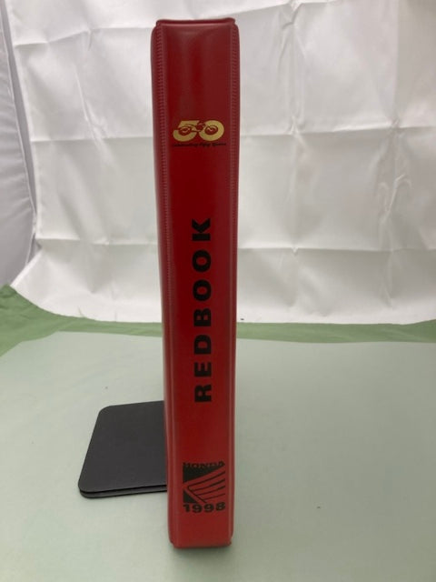 Honda Redbook Motorcycle & ATV Dealer Model Guide w/ Spec Sheets 1998 Genuine