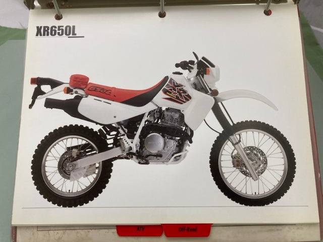Honda Redbook Motorcycle & ATV Dealer Model Guide w/ Spec Sheets 1999 Genuine