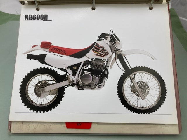 Honda Redbook Motorcycle & ATV Dealer Model Guide w/ Spec Sheets 1999 Genuine