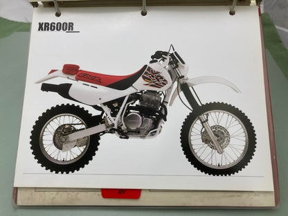 Honda Redbook Motorcycle & ATV Dealer Model Guide w/ Spec Sheets 1999 Genuine