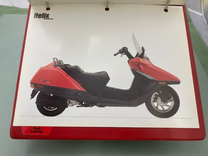 Honda Redbook Motorcycle & ATV Dealer Model Guide w/ Spec Sheets 1999 Genuine