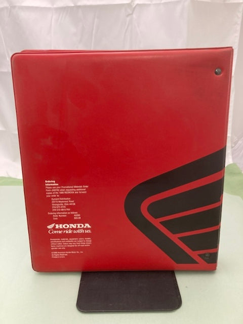 Honda Redbook Motorcycle & ATV Dealer Model Guide w/ Spec Sheets 1999 Genuine