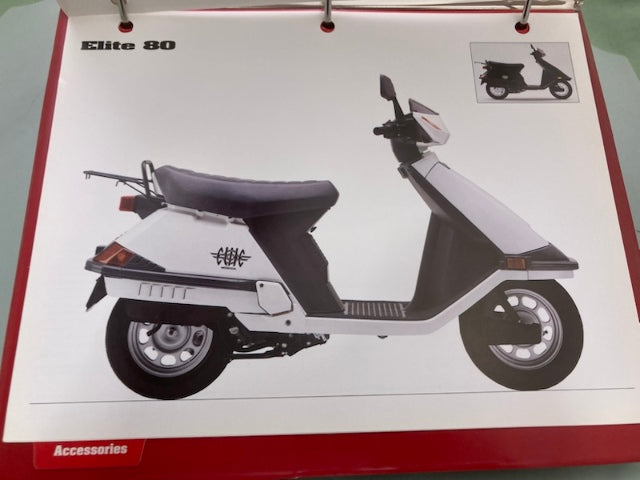Honda Redbook Motorcycle & ATV Dealer Model Guide w/ Spec Sheets 2000 Genuine
