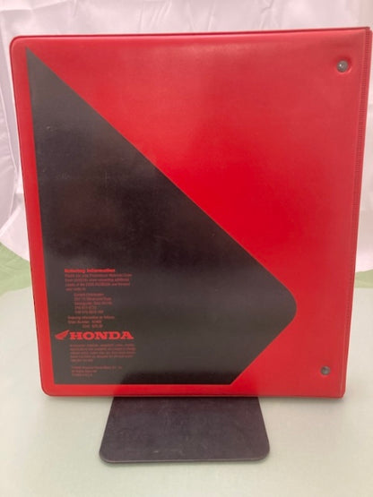 Honda Redbook Motorcycle & ATV Dealer Model Guide w/ Spec Sheets 2000 Genuine
