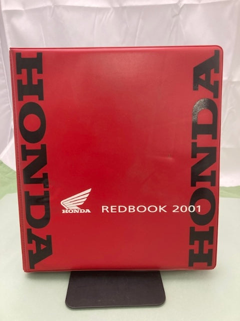 Honda Redbook Motorcycle & ATV Dealer Model Guide w/ Spec Sheets 2001 Genuine