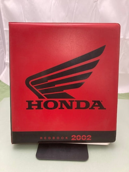 Honda Redbook Motorcycle & ATV Dealer Model Guide w/ Spec Sheets 2002 Genuine