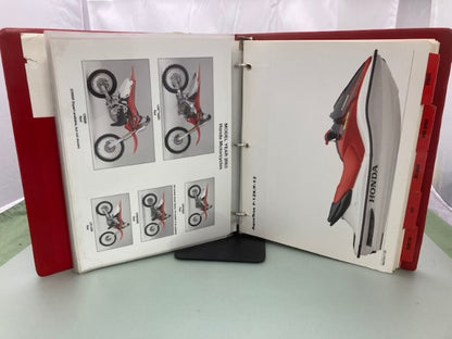 Honda Redbook Motorcycle & ATV Dealer Model Guide w/ Spec Sheets 2003 Genuine