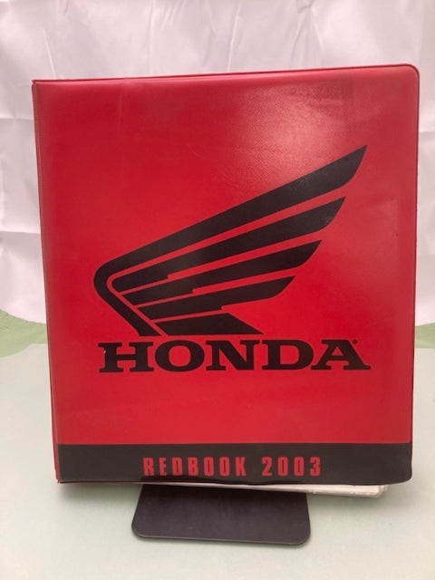 Honda Redbook Motorcycle & ATV Dealer Model Guide w/ Spec Sheets 2003 Genuine