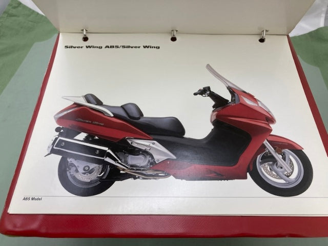 Honda Redbook Motorcycle & ATV Dealer Model Guide w/ Spec Sheets 2003 Genuine