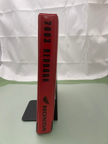 Honda Redbook Motorcycle & ATV Dealer Model Guide w/ Spec Sheets 2003 Genuine