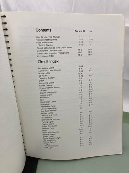 Honda 3524980 GL 1500 Gold Wing Service Manual & ETM 1991 Genuine
