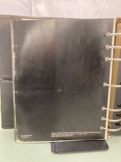 Honda 61MAM03-AH GL 1500 Gold Wing Service Manual Binder & ETM 1998 Genuine