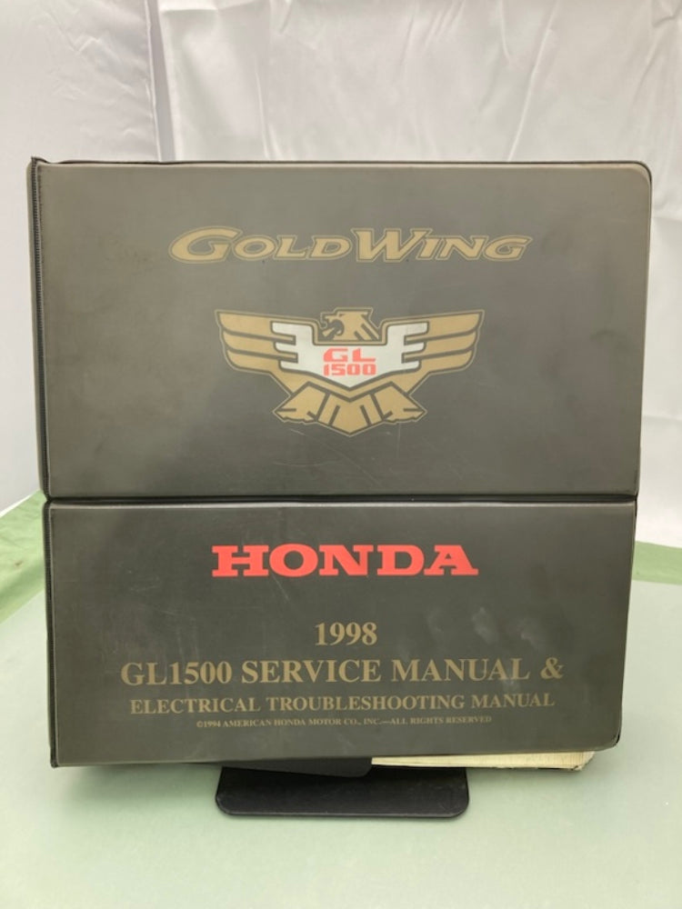 Honda 61MAM03-AH GL 1500 Gold Wing Service Manual Binder & ETM 1998 Genuine