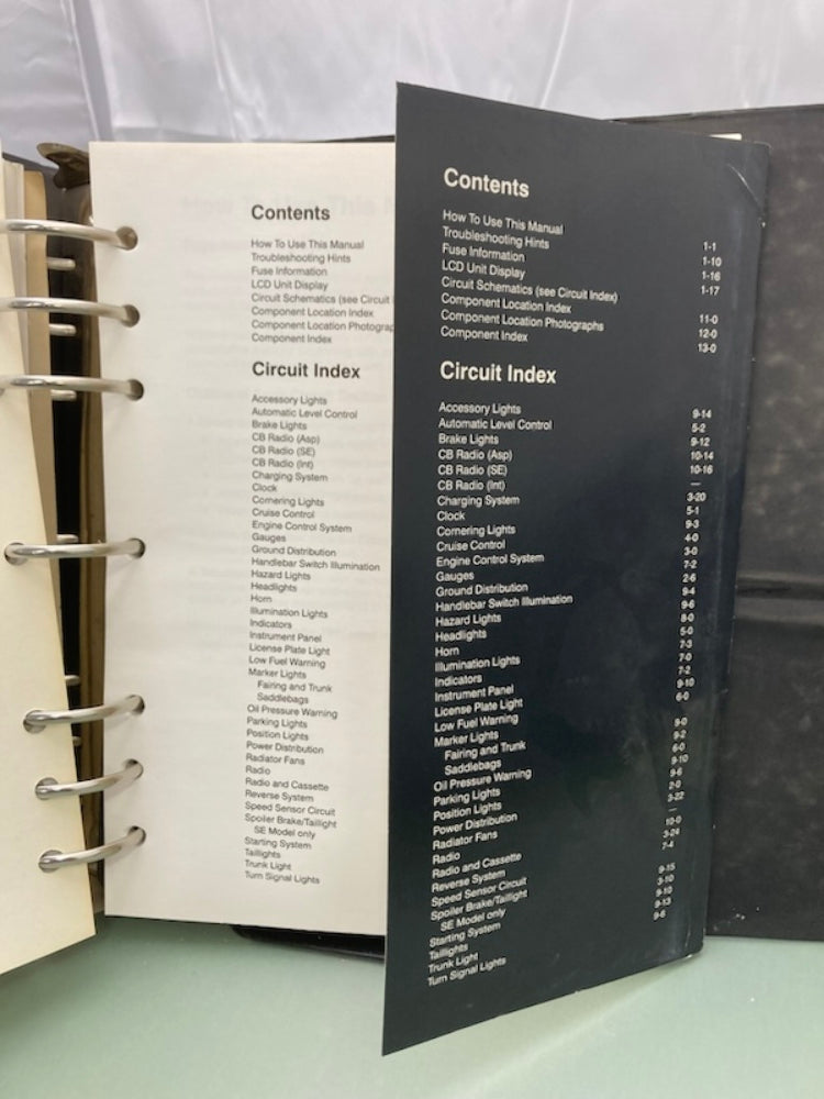 Honda 61MAM02-AH GL 1500 Gold Wing Service Manual Binder & ETM 1997 Genuine