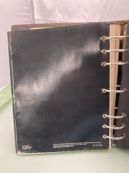 Honda 61MAM02-AH GL 1500 Gold Wing Service Manual Binder & ETM 1997 Genuine