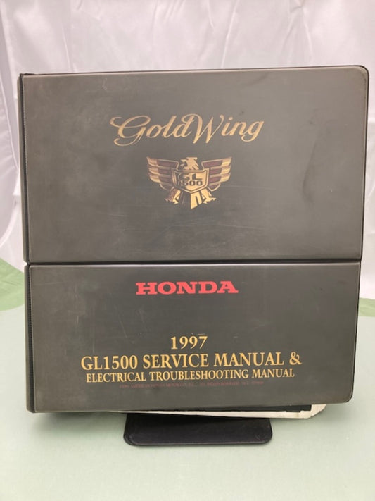 Honda 61MAM02-AH GL 1500 Gold Wing Service Manual Binder & ETM 1997 Genuine