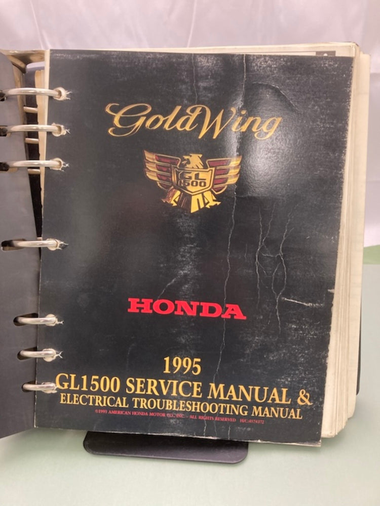 Honda 61MAM00-AH GL 1500 Gold Wing Service Manual Binder & ETM 1995 Genuine