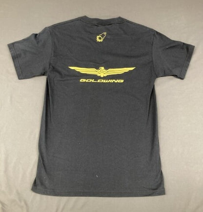 Honda 0872-2002 Mens Short Sleeve Goldwing Shirt Black Size Small New Genuine