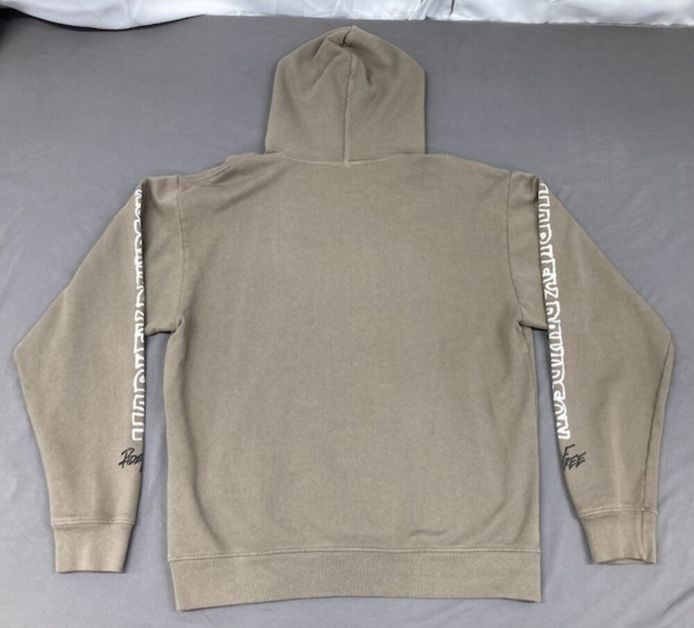 Harley Davidson 96793-24VX/000L Mens Long Sleeve Hoodie Grey Large New Genuine