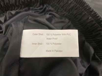 Brooks Leather Sportswear Waterproof Rain Riding Pants Large Black New Genuine