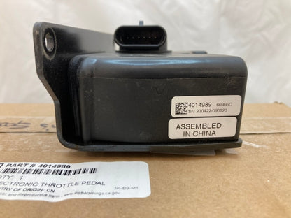 Polaris 4014989 Electronic Throttle Pedal New Genuine
