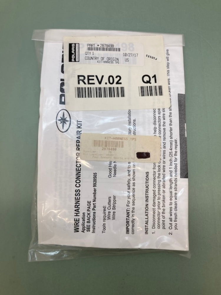Polaris 2878498 Kit-Harness, TPS New Genuine