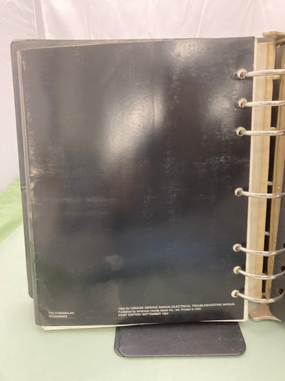 Honda 61MAM04-AH GL 1500 Gold Wing Service Manual Binder & ETM 1999 Genuine