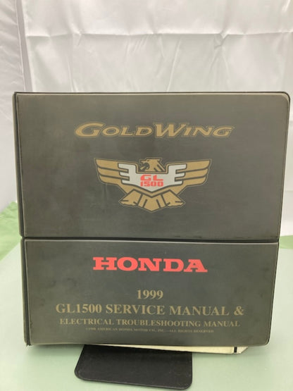 Honda 61MAM04-AH GL 1500 Gold Wing Service Manual Binder & ETM 1999 Genuine