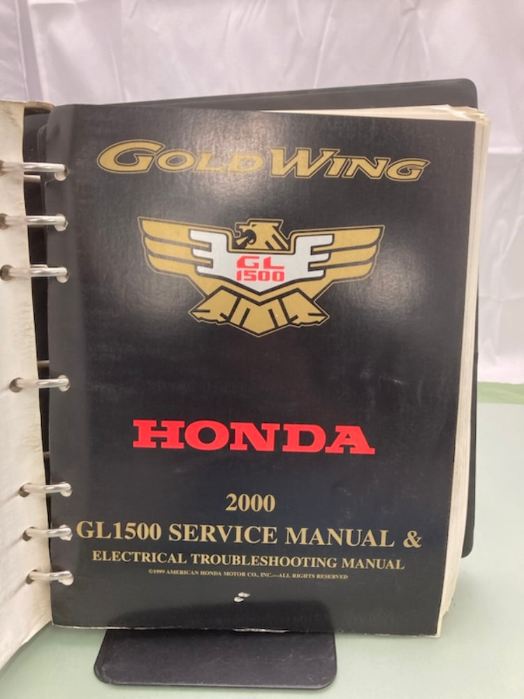 Honda 61MAM05-AH GL 1500 Gold Wing Service Manual Binder & ETM 2000 Genuine