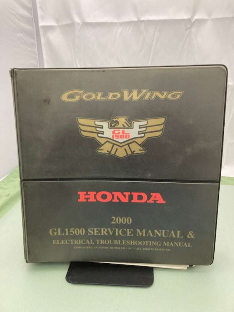 Honda 61MAM05-AH GL 1500 Gold Wing Service Manual Binder & ETM 2000 Genuine