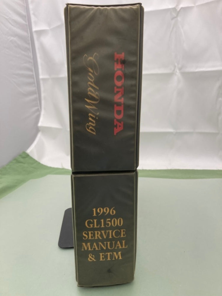 Honda 61MAM01-AH GL 1500 Gold Wing Service Manual Binder & ETM 1996 Genuine