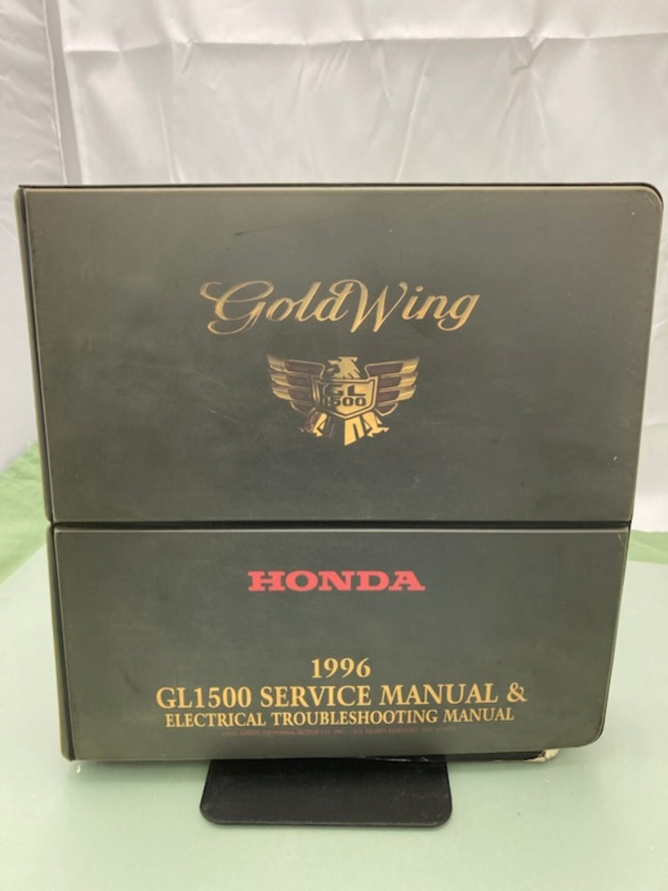 Honda 61MAM01-AH GL 1500 Gold Wing Service Manual Binder & ETM 1996 Genuine
