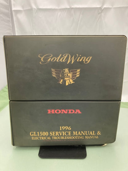 Honda 61MAM01-AH GL 1500 Gold Wing Service Manual Binder & ETM 1996 Genuine