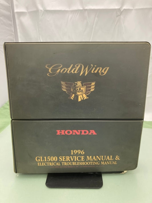 Honda 61MAM01-AH GL 1500 Gold Wing Service Manual Binder & ETM 1996 Genuine
