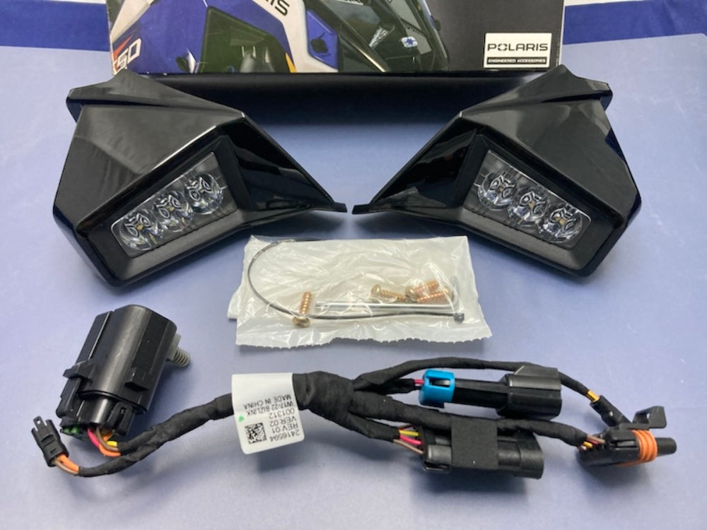 Polaris 2889733 Auxiliary Flood Light Kit for Snowmobile New Genuine