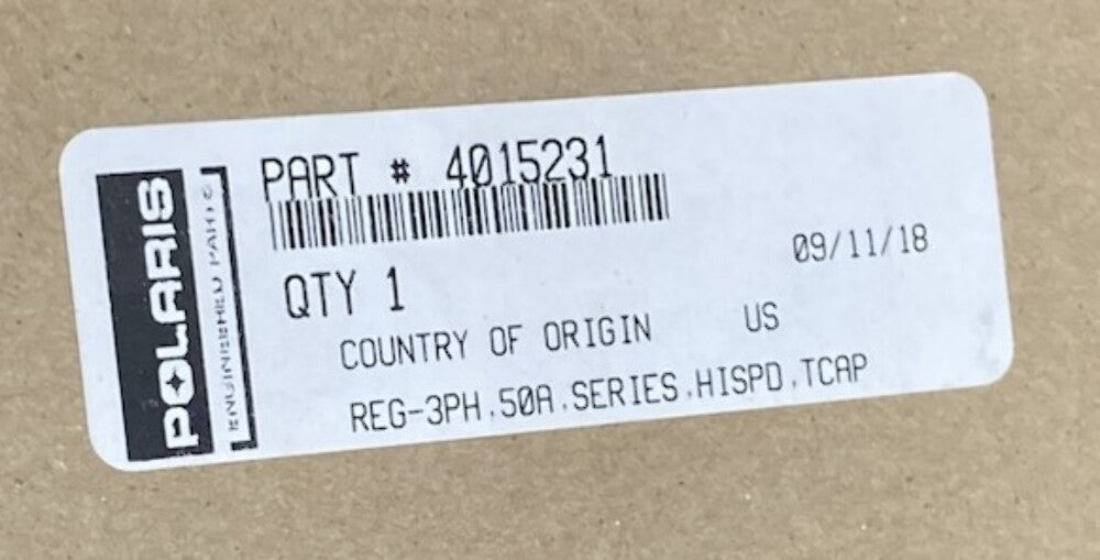 Polaris 4015231 REG3PH,50A,SERIES,HISPD,TCAP New Genuine