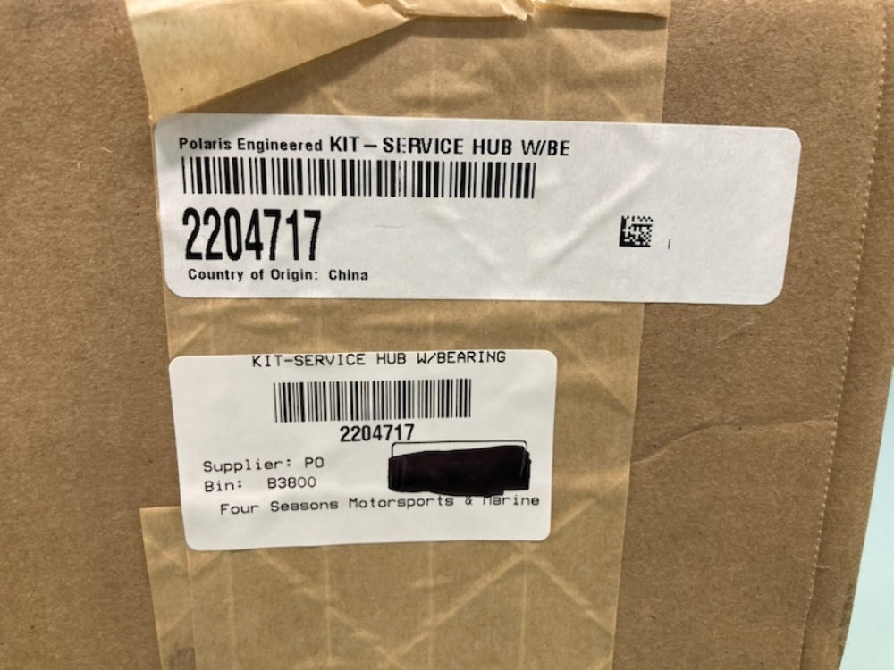 Polaris 2204717 Front Service Hub with Wheel Bearing New Genuine