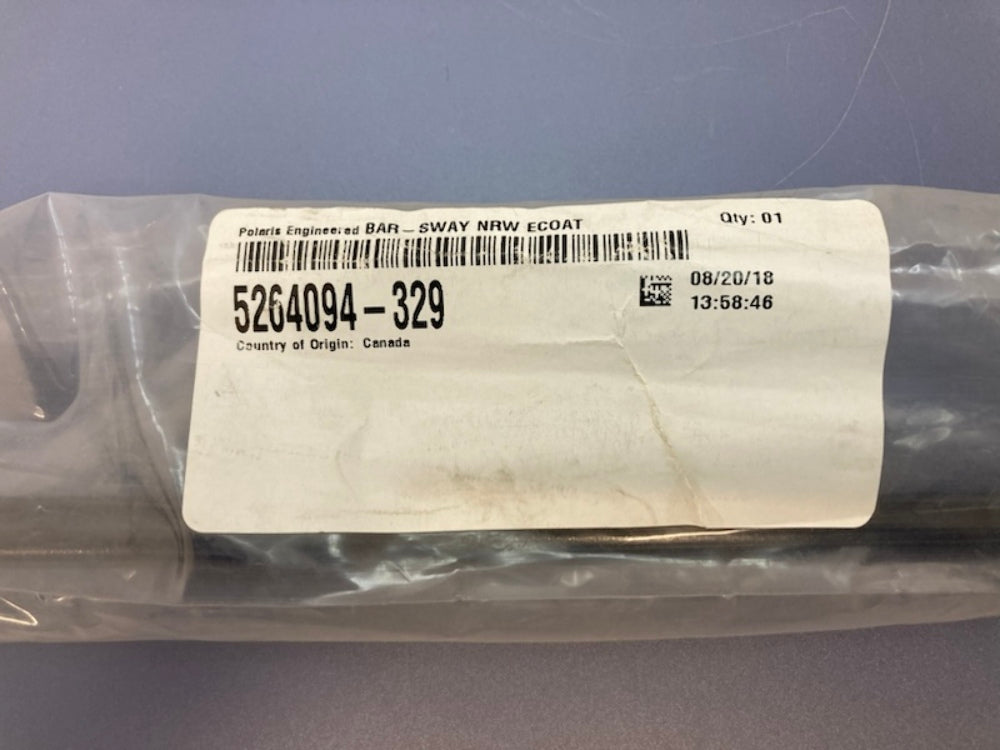 Polaris 5264094-329 Sway Bar, Black New Genuine