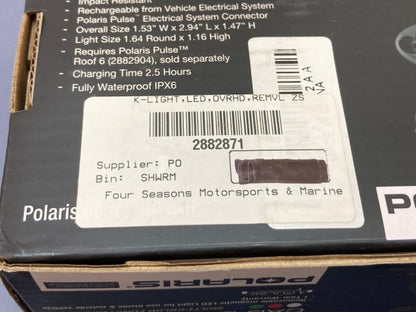 Polaris 2882871 Ranger Multi-Function LED Cab & Dome Light New Genuine