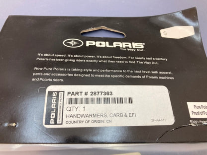 Polaris 2877363 ATV Hand Warmers Kit New Genuine