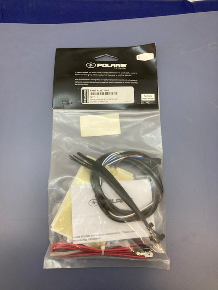 Polaris 2877363 ATV Hand Warmers Kit New Genuine