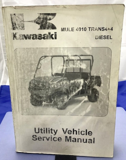 Kawasaki 99924-1409-01 Mule 4010 Trans 4x4 Diesel 2008 Service Manual Genuine