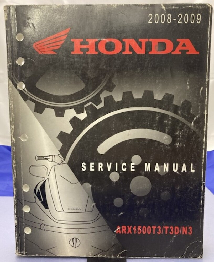 Honda 61HW501 ARX1500T3/T3D/N3 '08-'09 Service Manual Genuine