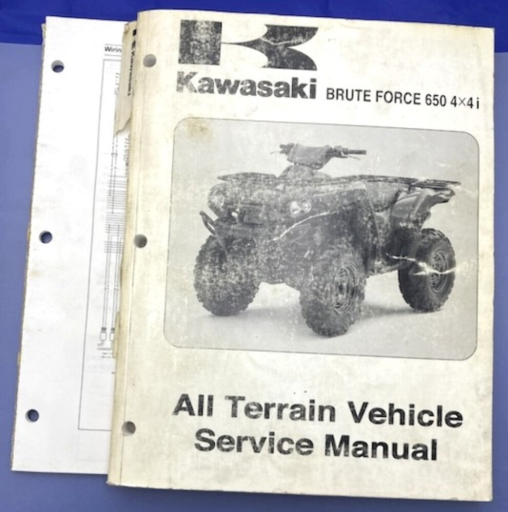 Kawasaki 99924-1363-31 Brute Force 650 4x4 i 2005 Service Manual Genuine