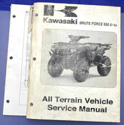 Kawasaki 99924-1363-31 Brute Force 650 4x4 i 2005 Service Manual Genuine